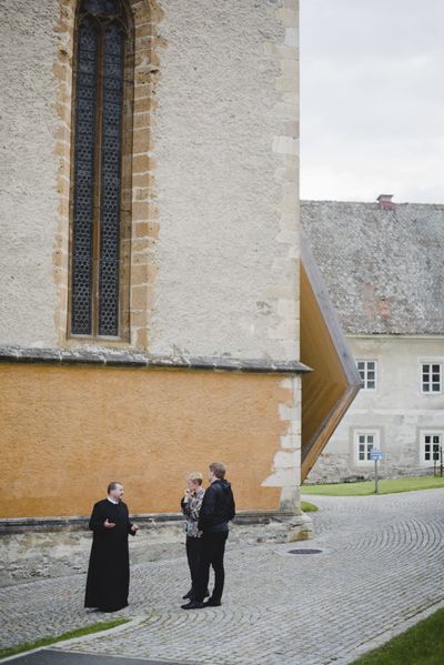 Besichtigung Peterskirche Stift St. Lambrecht, reitmayr architekten