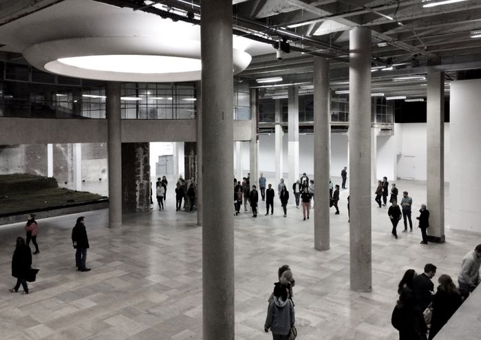 Untergeschoss  Palais de Tokyo, Paris 2016