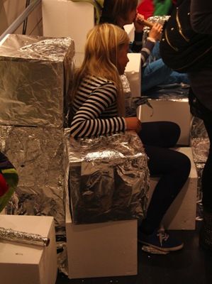 Kinderworkshop: Architektur reflektiert