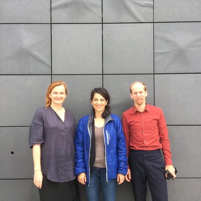 Die Jury 2018: Carmen Wiederin, Elli Mosayebi, Hannes Mayer