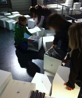Kinderworkshop: Architektur reflektiert
