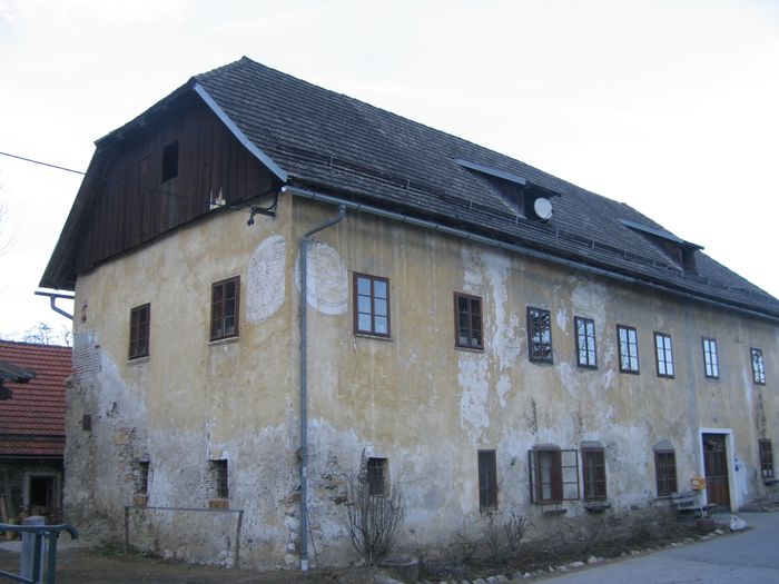 ein Bauernhaus in Tiffen vor der Instandsetzung