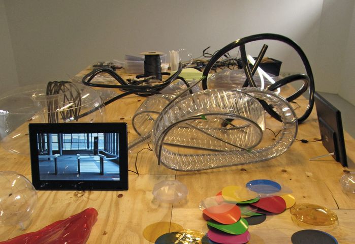 Ausstellung "Splined Spheres" im aut, 
Bildnachweis: © aut