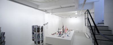 Friedrich von Borries, Matthias Böttger, Florian Heilmeyer: Fernsehtürme – 8559 m Architektur und Politik – Blick in die Ausstellung