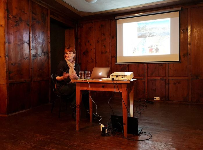 Ausstellungseröffnung mit Carmen Wiederin (Jurymitglied)