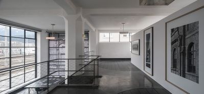 Blick in die Ausstellung "Klaus Kinold: Hans Döllgast und Rudolf Schwarz" im aut