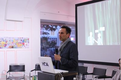 HDA im Lendwirbel 04.05.2016:  Ausstellungseröffnung und Diskussion, DJ Line-up