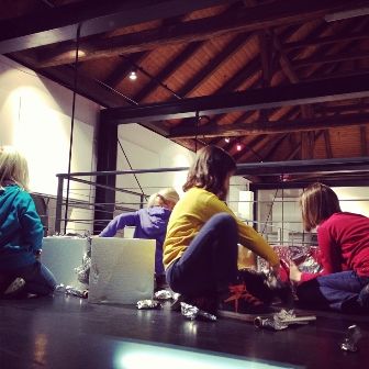 Kinderworkshop: Architektur reflektiert