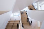 Treppenhaus - Elbphilharmonie, Hamburg; Architektur: Herzog & De Meuron