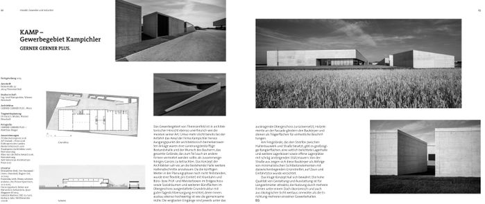 KAMP – Gewerbegebiet Kampichler / Architektur: GERNER GERNER PLUS / Foto: GERNER GERNER PLUS. / Matthias Raiger