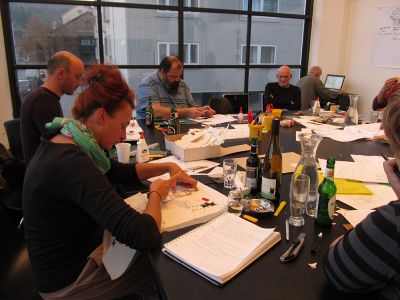 Kollektiver Entwurfsprozess im aut