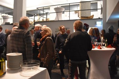 Abendessen mit Partnern, Sponsoren und Förderern im aut am 22. Feber 2025