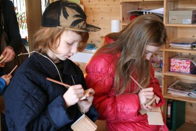 Lernen in Holzklassen_ Volksschule Gnesau