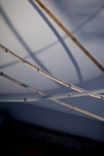 LUFTWURZLER - EINE INSTALLATION MIT BAMBUS – von Anna Rubin